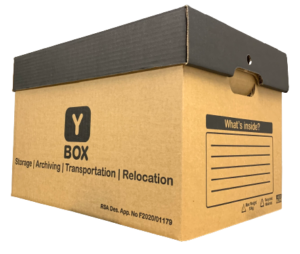 Self-Folding Pop-Up Archive Bankers Filing Storage Box Filing box for off-site archive storage document storage